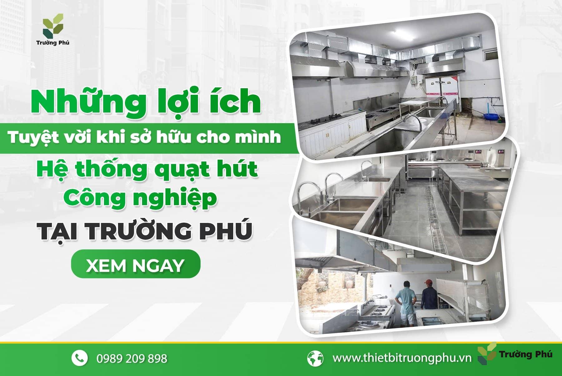 Quạt hút công nghiệp Trường Phú - Lựa chọn tuyệt vời cho cơ sở kinh doanh của bạn 