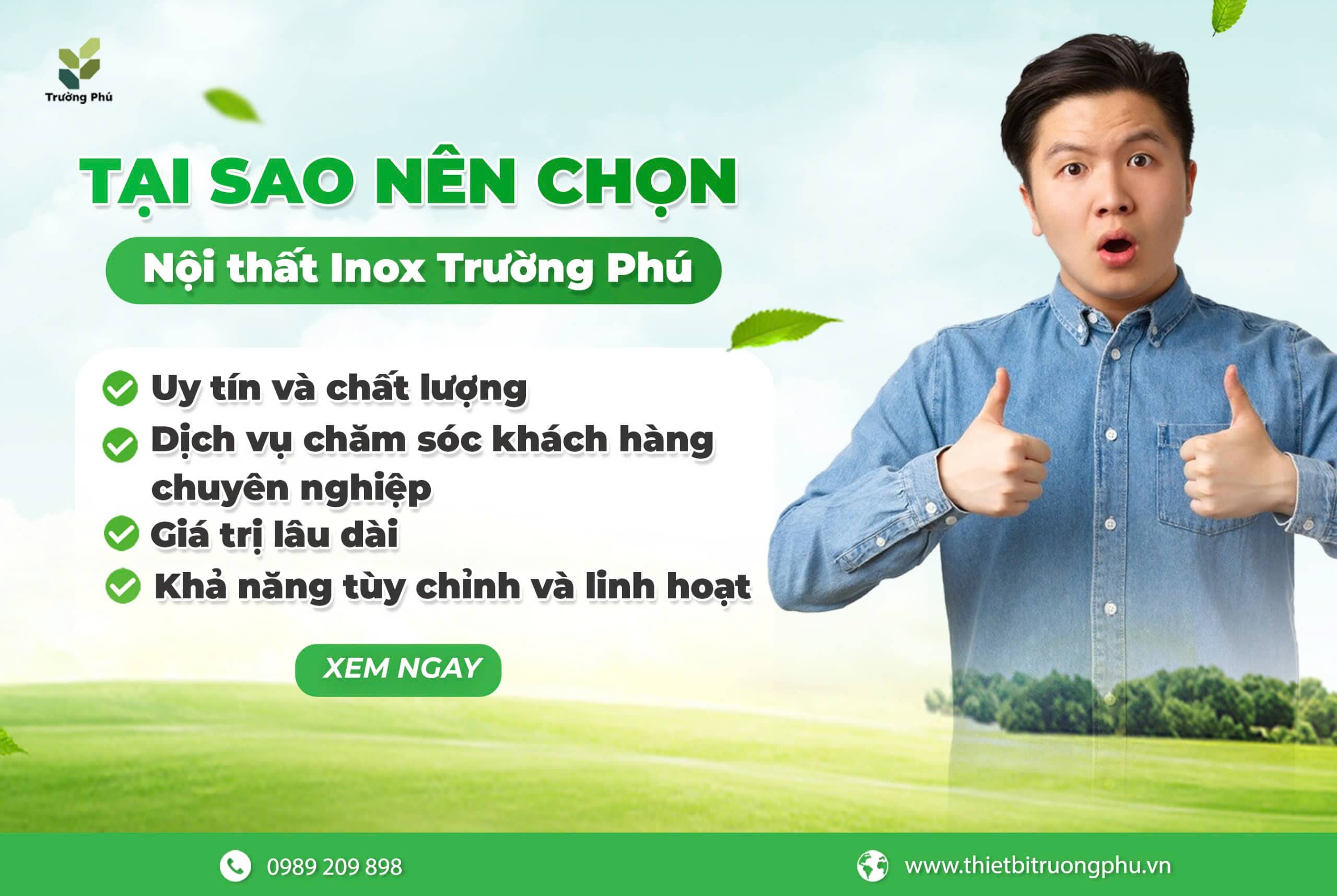 Chọn nội thất inox tại Trường Phú - chọn sự chất lượng và giá trị bền lâu