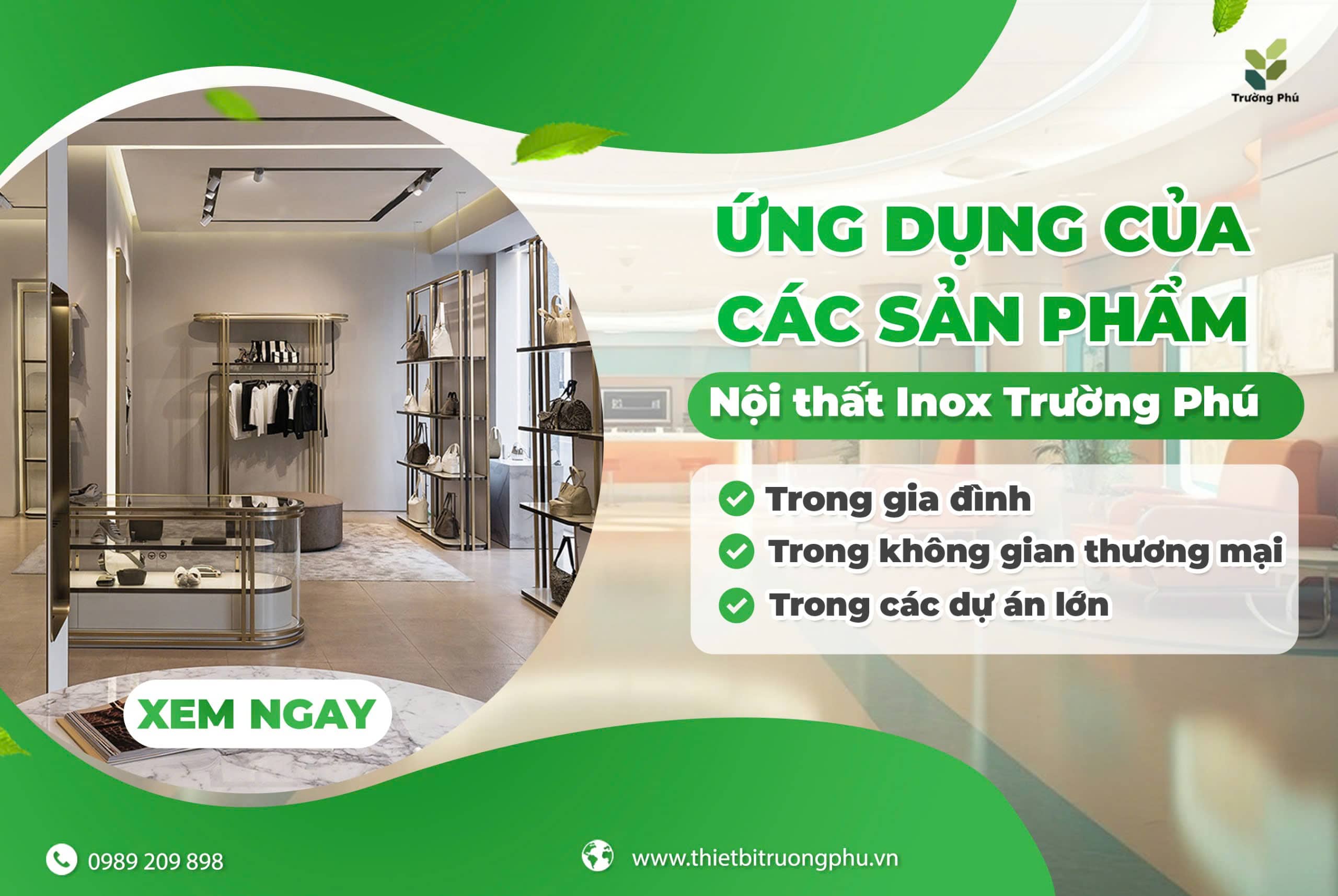 Ứng dụng đa dạng sản phẩm của Trường Phú 