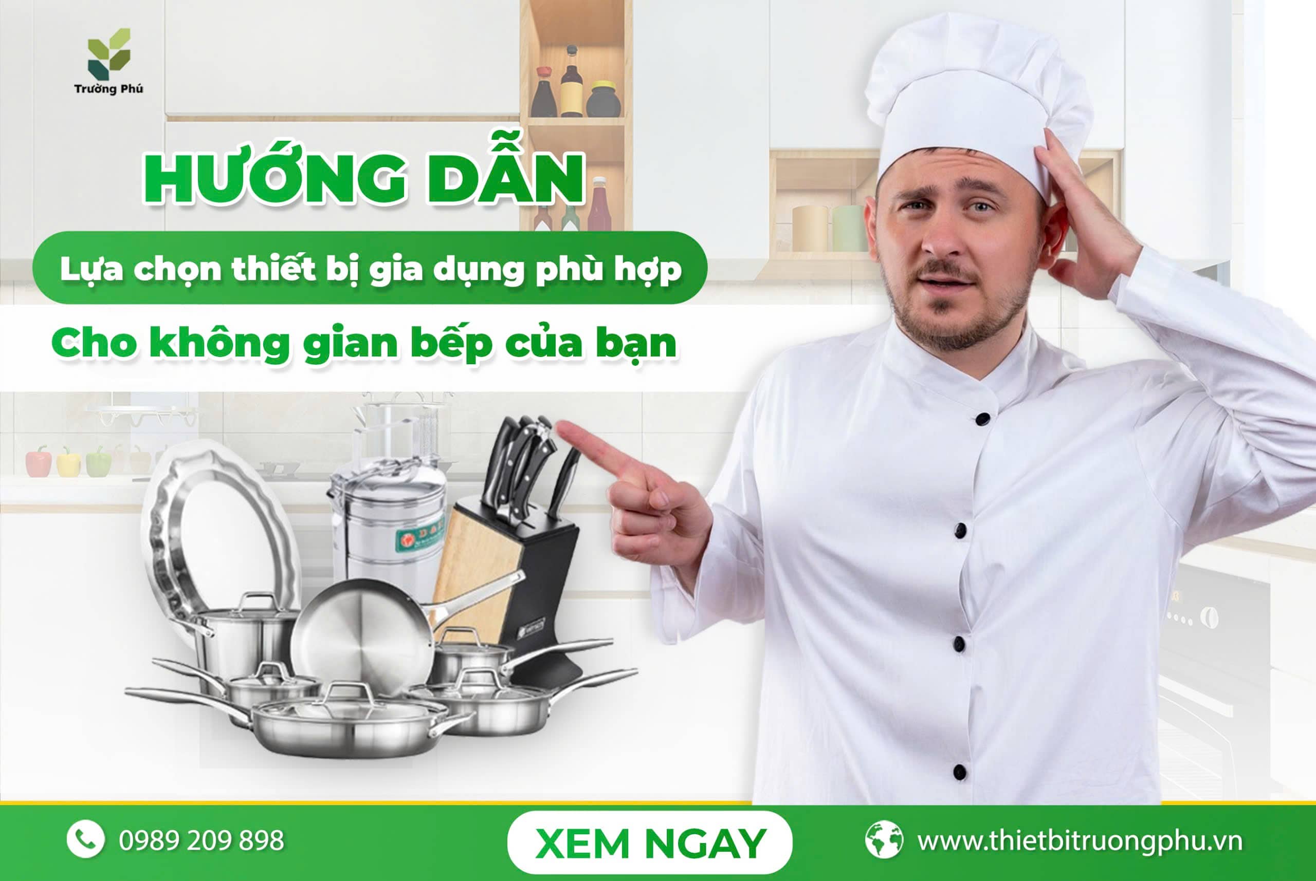 Cùng Trường Phú lựa chọn sản phẩm phù hợp cho không gian bếp của bạn ngay hôm nay