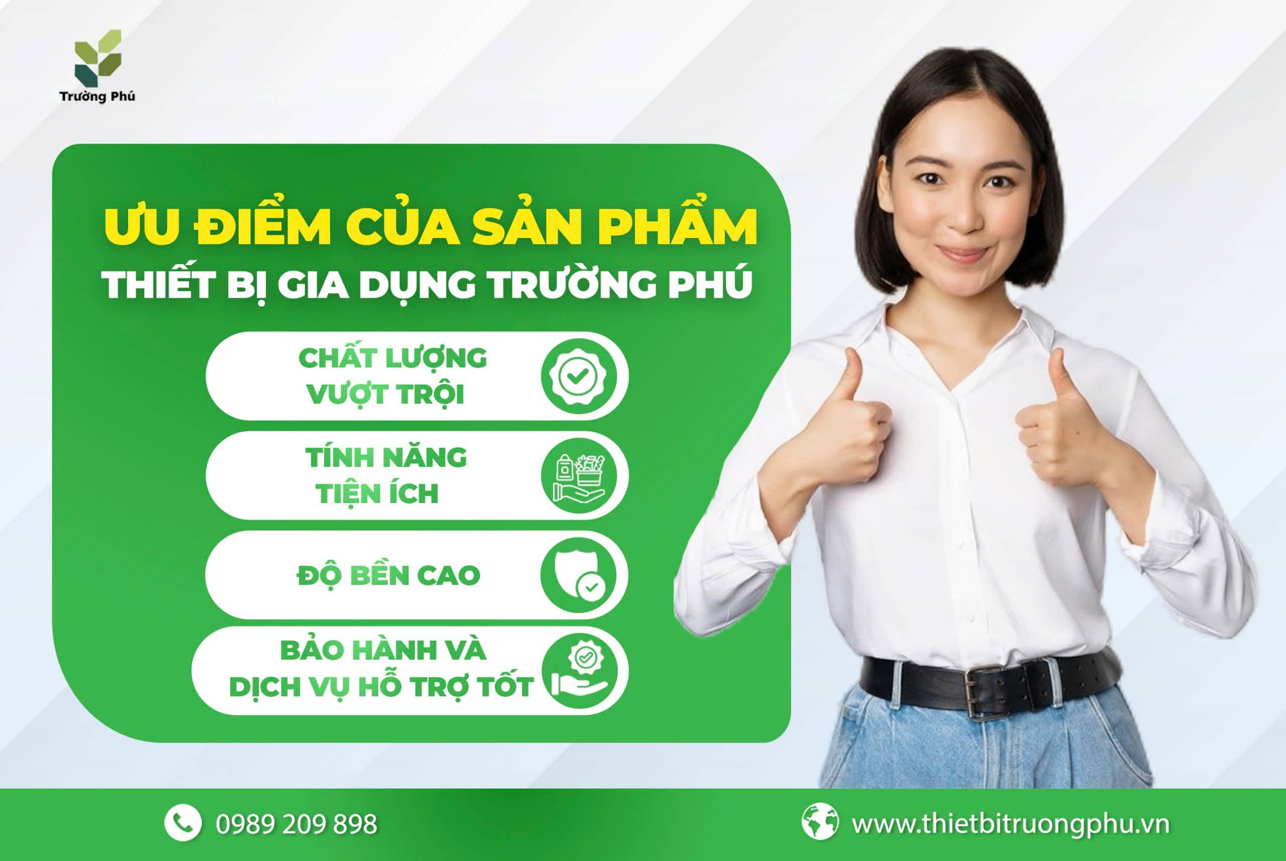 Những ưu điểm vượt trội gì khiến thiết bị gia dụng Trường Phú khác biệt so với thị trường?