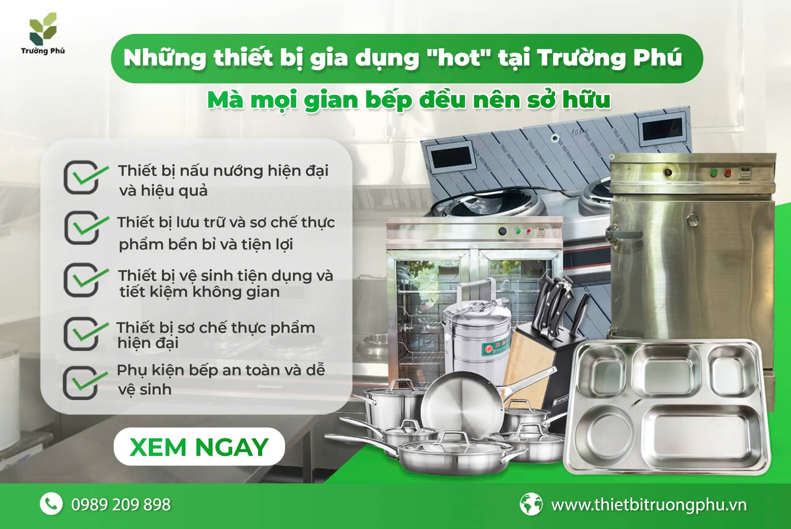 Những thiết bị gia dụng hot tại Quảng Ngãi của Trường Phú