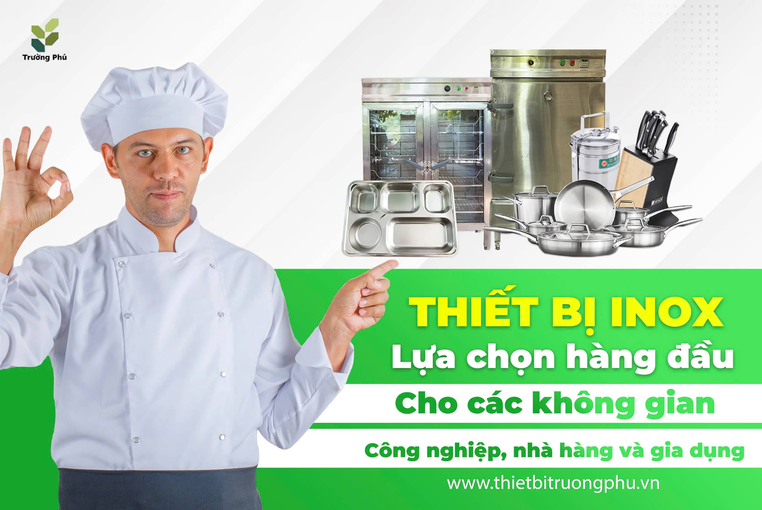 Thiết bị inox - lựa chọn hàng đầu cho mọi không gian bếp