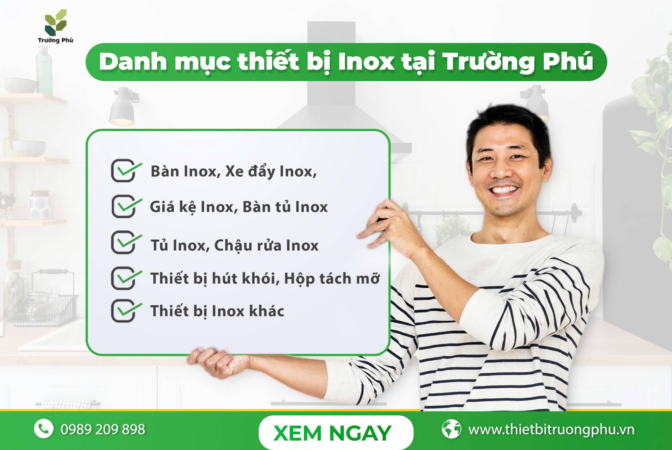 Điểm qua những sản phẩm inox từ Trường Phú