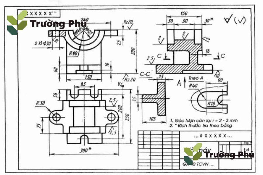 Gia công chi tiết cơ khí theo bản vẽ là phương pháp kiểm soát sai số
